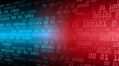 soyut teknoloji arka planı, vektör illüstrasyonu, siber güvenlik kavramı