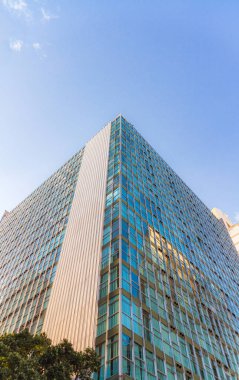 BELO ORIZONTE, MINAS GERAIS, BRAZİL - 5 Eylül 2021: Banco Mercantil do Brasil binası 