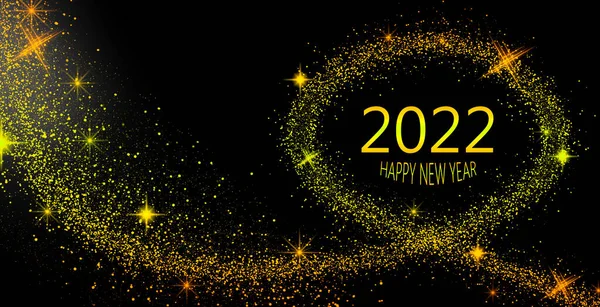 祝2022年新年快乐摘要背景 — 图库照片