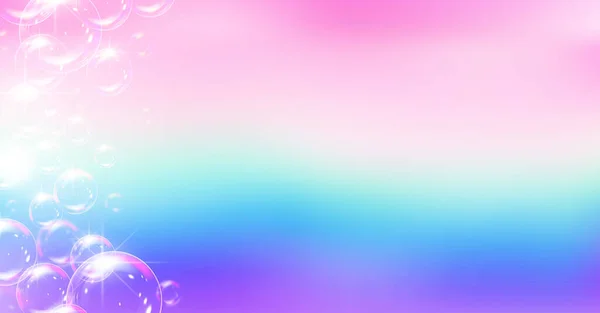Abstract air bubbles background with copy space