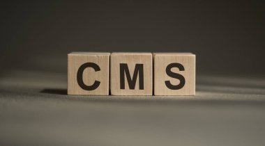 Tahta küplere yazılmış CMS İçerik Yönetim Sistemi