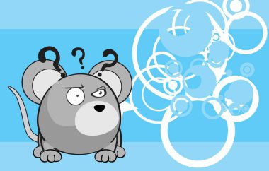 şirin fare çizgi film ifadesi vektör biçiminde arkaplan