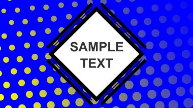 Örnek metin alanı resimlemesi vektör biçiminde arkaplan