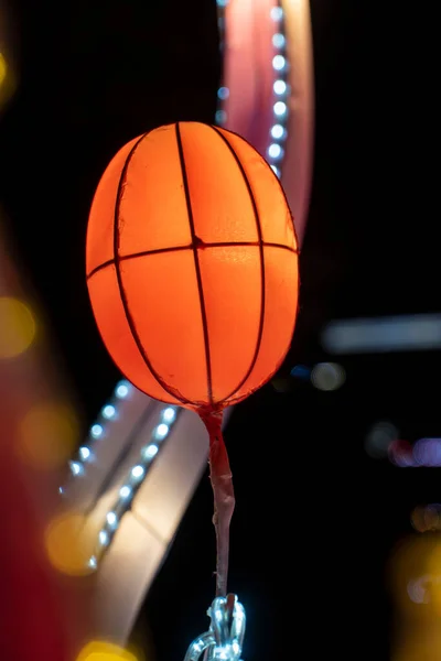 Lanternas Festival Lanterna Chinesa Parque — Fotografia de Stock