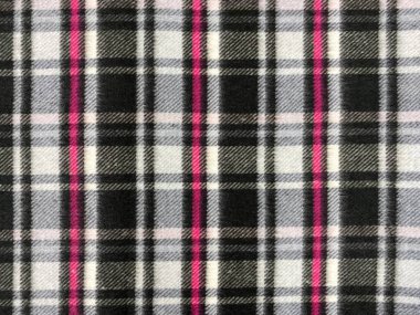 Kareli renkli eşarp arkaplanı. Grunge çizgili damalı desenli yumuşak eşarp.