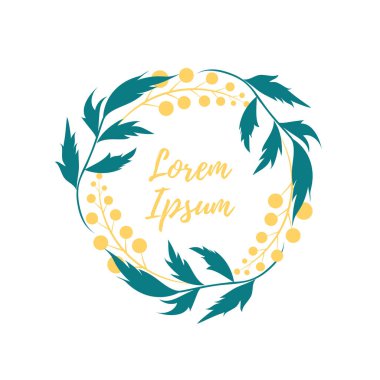 Noel çelenkleri vektör çizimleri ayarlandı. Gri arkaplanda izole edilmiş şık beyaz ve yeşil çerçeveler. Boş ilex ve köknar dalları metin alanlarıyla çevrili sınırlar etrafında. Dekoratif Xmas ögeleri.