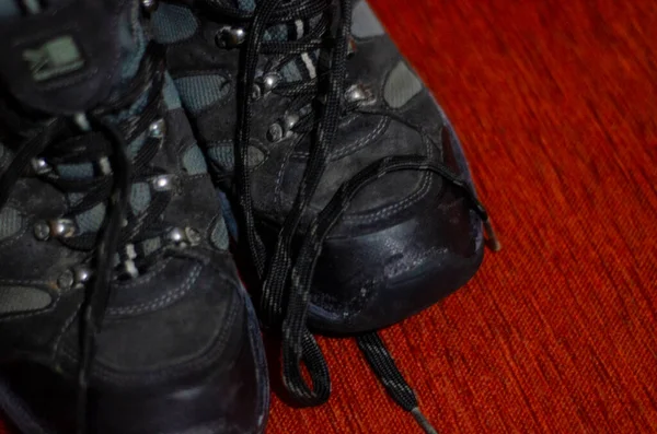 Yaşlı Gri ve Mavi Trek Çizmeleri, Moda, GYM, Açık Hava