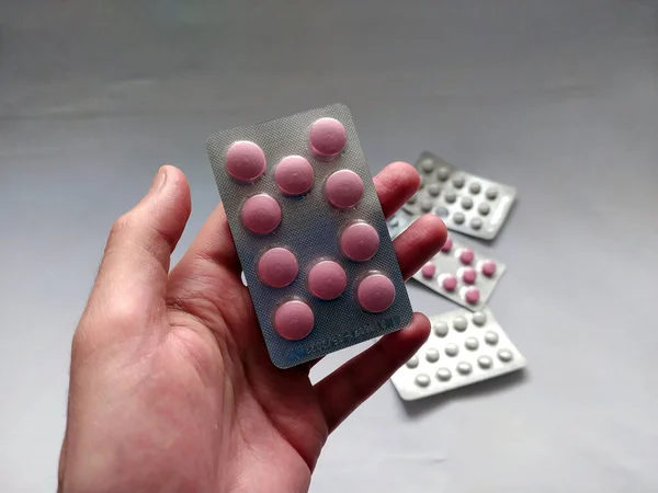 Medicin Piller Medicin För Hälsa Piller För Att Bli Frisk — Stockfoto