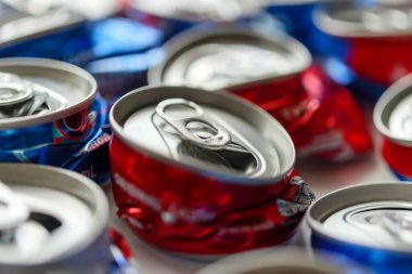 Geri dönüşüm alüminyum metal ezilmiş arka plan atık olabilir