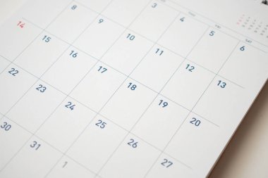 takvim sayfası tarihi arkaplan iş randevu buluşması kavramı