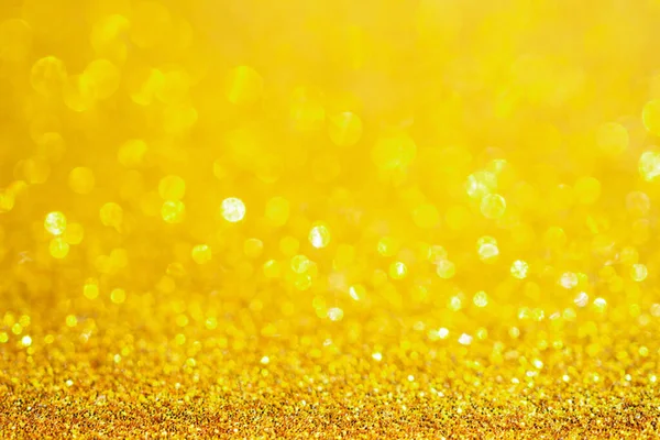 Gold Glitter Sparkle Bokeh Background — Stock Photo, Image