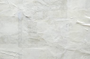 Boş beyaz yırtık kağıt poster dokusu arkaplanı