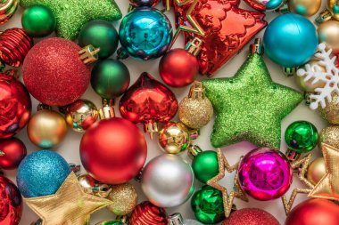 Noel balosu süsleri yeni yıl arkaplanı