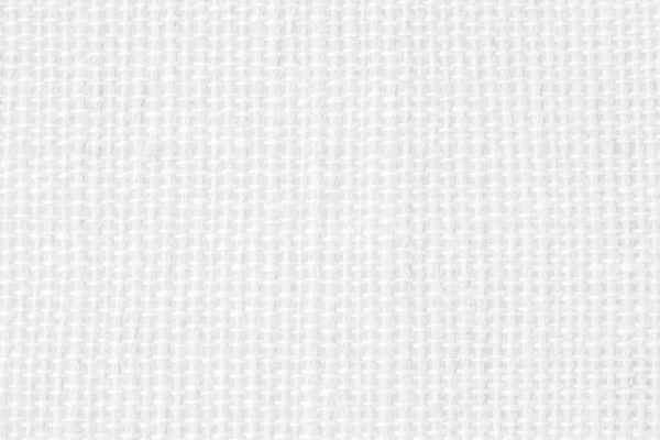 White Linen Canvas Fabric Texture Background — Stock Photo, Image