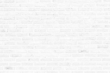 Klasik beyaz tuğla duvar dokusu arkaplanı