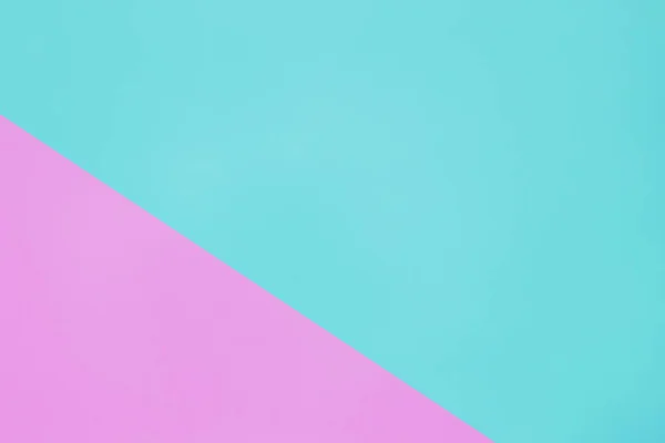 Azul Rosa Pastel Color Papel Textura Vista Superior Minimalista Plano — Foto de Stock