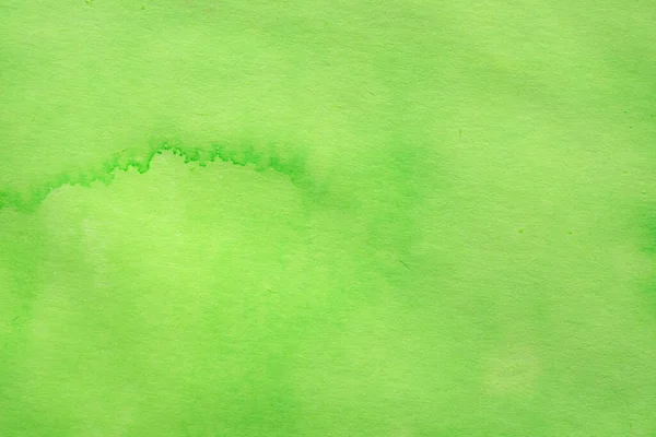 Abstract Groene Aquarel Achtergrond Textuur — Stockfoto