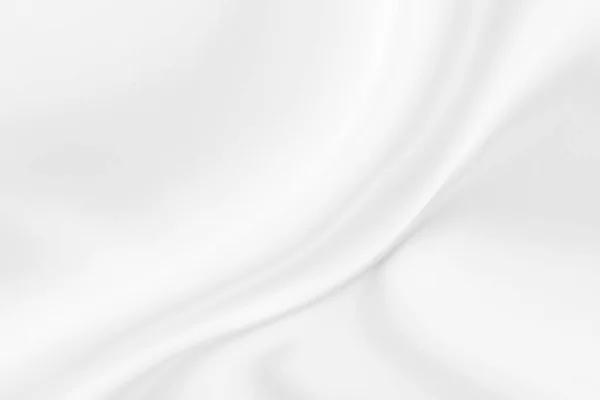 Tejido Blanco Abstracto Con Fondo Textura Onda Suave — Foto de Stock