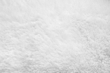 Beyaz tüylü yün kumaş dokusu arkaplanı