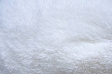 Beyaz tüylü yün kumaş dokusu arkaplanı