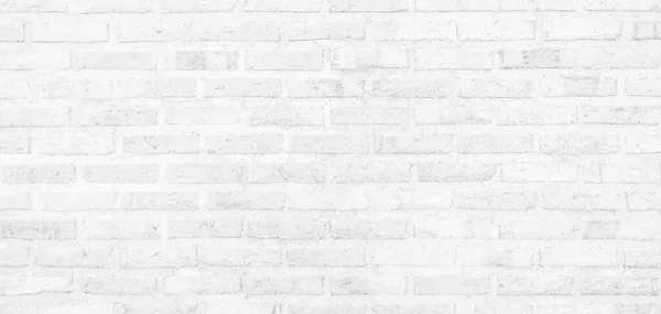 Vintage Biały Cegły Ściany Tekstury Tła — Zdjęcie stockowe