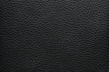 Lüks klasik siyah deri doku yüzey arkaplanı