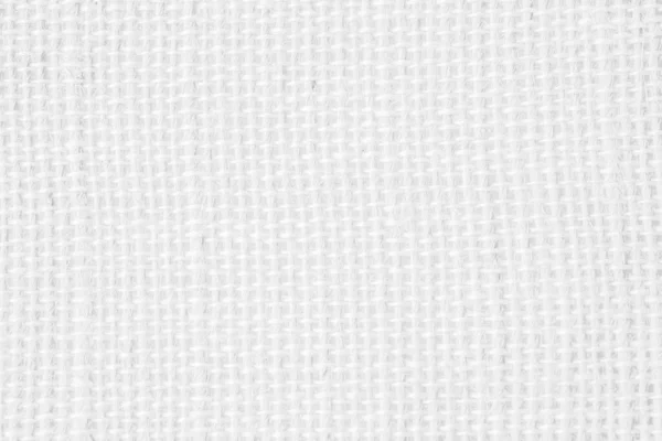Beyaz Keten Kumaş Kumaş Dokusu Arkaplanı — Stok fotoğraf