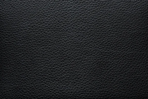 Luxury Vintage Black Leather Texture Surface Background — Stock Photo, Image