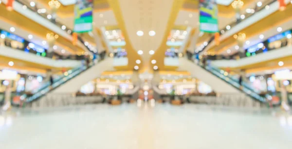 アブストラクトブラーモダンなショッピングモールのインテリア背景 — ストック写真