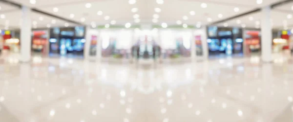 Abstrato Borrão Moderno Shopping Shopping Interior Fundo — Fotografia de Stock
