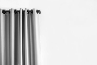 Oturma odasındaki perde iç dekorasyonu