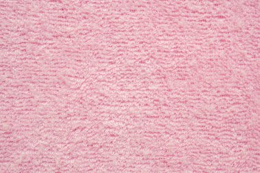 Pink fluffy towel fabric soft texture background
