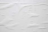 fehér gyűrött és gyűrött papír poszter textúra háttér