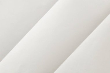 Beyaz katlanmış ve buruşmuş kağıt doku arkaplanı