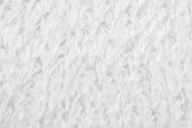 Beyaz tüylü yün kumaş dokusu arkaplanı