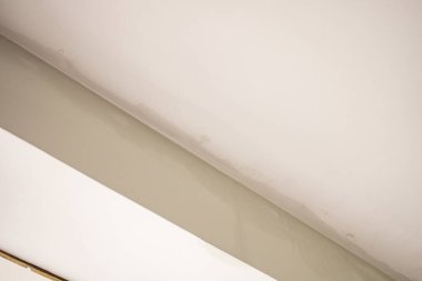 Yağmur suyu sızıntısı hasar görmüş.