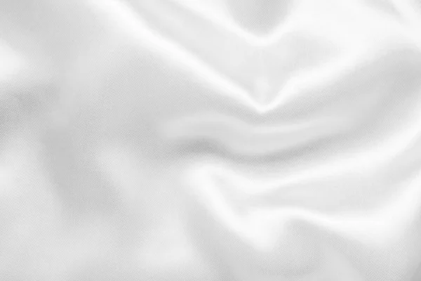 Streszczenie Biały Materiał Miękkiej Fali Tekstury Tła — Zdjęcie stockowe