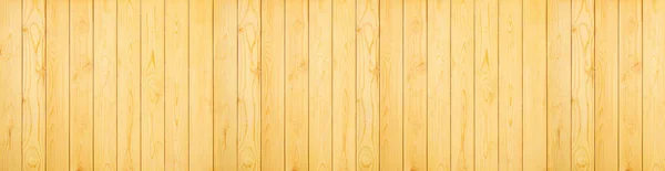 老松木木板墙纹理全景背景 — 图库照片