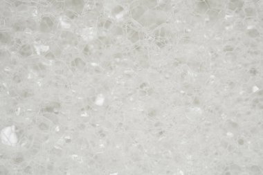 Soyut beyaz sabun köpüğü dokusu arkaplanı kapat