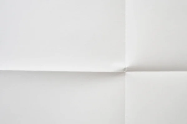 Белый Сложенный Морщинистая Бумага Текстура Фона — стоковое фото