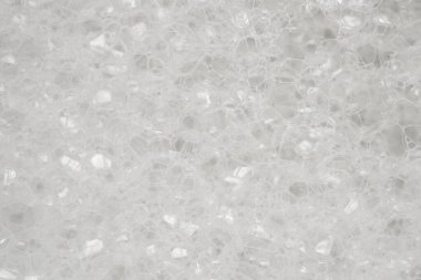 Soyut beyaz sabun köpüğü dokusu arkaplanı kapat