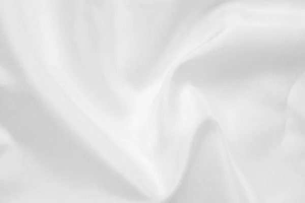 Streszczenie Biały Materiał Miękkiej Fali Tekstury Tła — Zdjęcie stockowe
