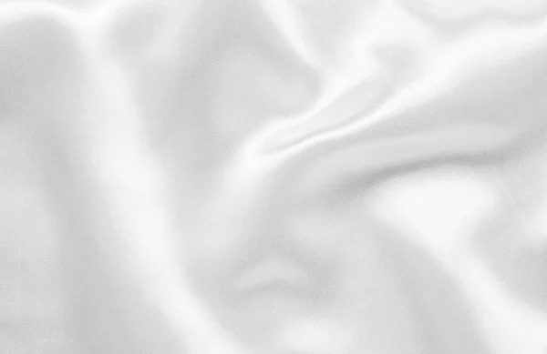 Tejido Blanco Abstracto Con Fondo Textura Onda Suave — Foto de Stock