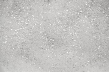 Soyut beyaz sabun köpüğü dokusu arkaplanı kapat