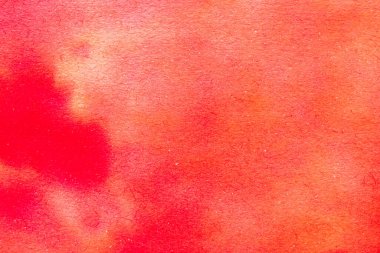 Soyut kırmızı suluboya boya kağıt arkaplan dokusu