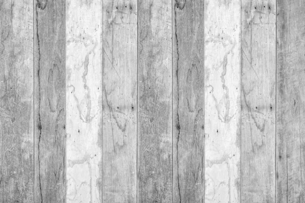 Old White Wood Plank Wall Texture Background — Stockfoto