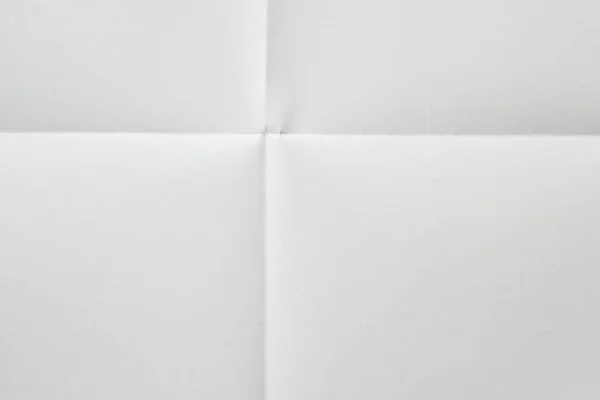 White Folded Wrinkled Paper Texture Background — Stock Fotó