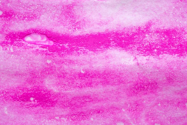 Absztrakt Rózsaszín Akvarell Festék Papír Háttér Textúra — Stock Fotó