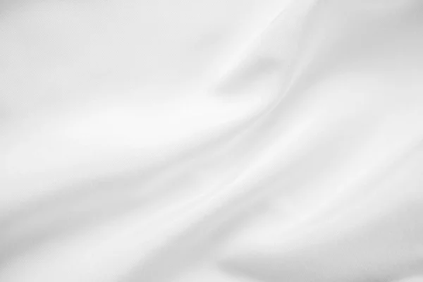 Yumuşak Dalga Dokusu Arka Planına Sahip Soyut Beyaz Kumaş — Stok fotoğraf