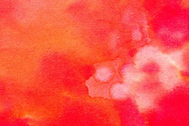Soyut kırmızı suluboya boya kağıt arkaplan dokusu